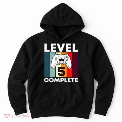 Level 5 Complete 5th Year Wedding Anniversary Gift For Him Hoodie