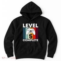 Level 5 Complete 5th Year Wedding Anniversary Gift For Him Hoodie thumb 0
