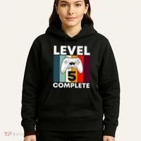 Level 5 Complete 5th Year Wedding Anniversary Gift For Him Hoodie thumb 5