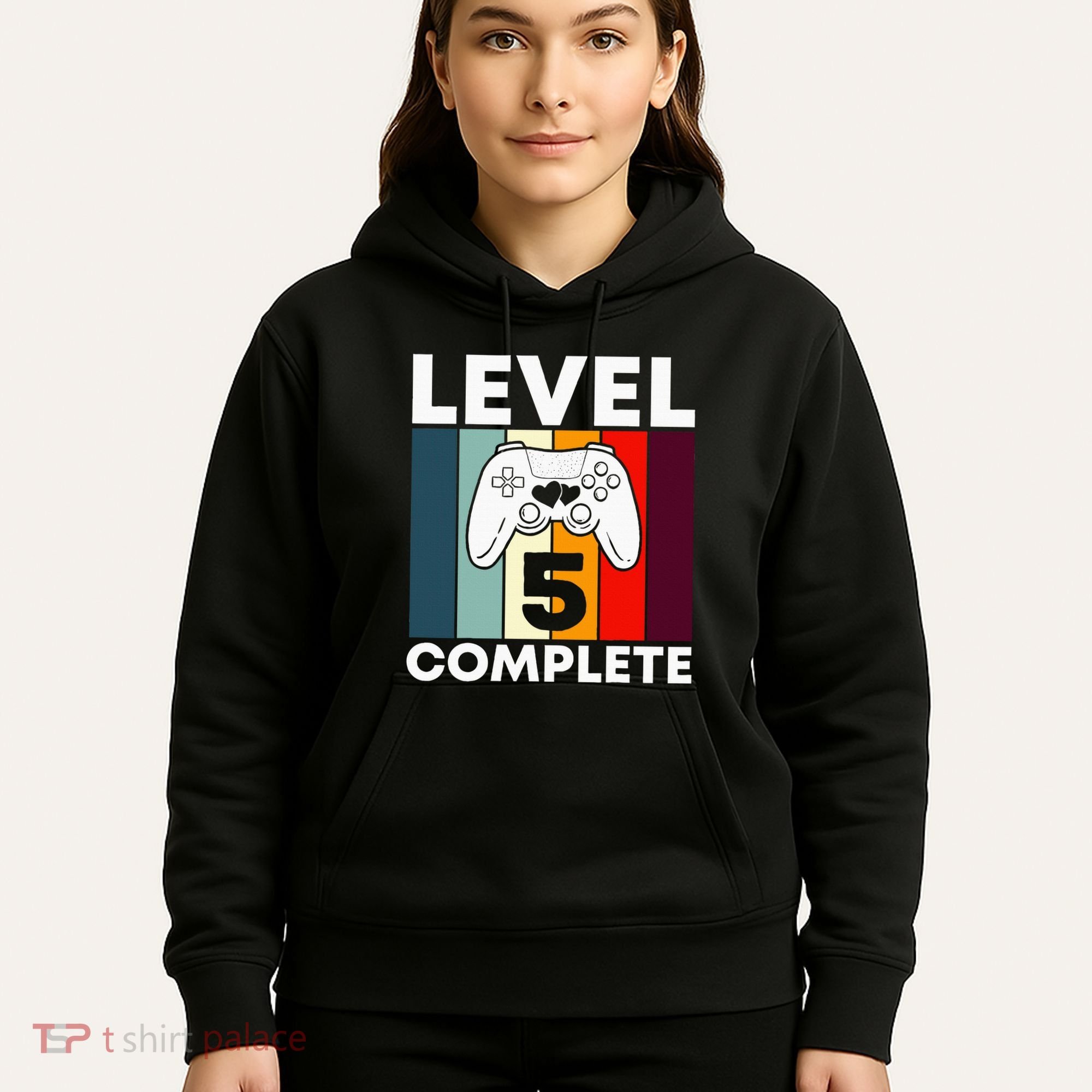 Level 5 Complete 5th Year Wedding Anniversary Gift For Him Hoodie