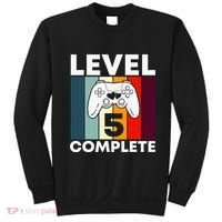 Level 5 Complete 5th Year Wedding Anniversary Gift For Him Sweatshirt thumb 0
