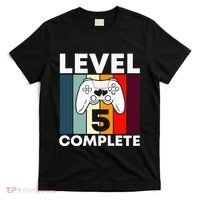 Level 5 Complete 5th Year Wedding Anniversary Gift For Him T-Shirt thumb 0