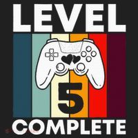 Level 5 Complete 5th Year Wedding Anniversary Gift For Him Beanie thumb 2