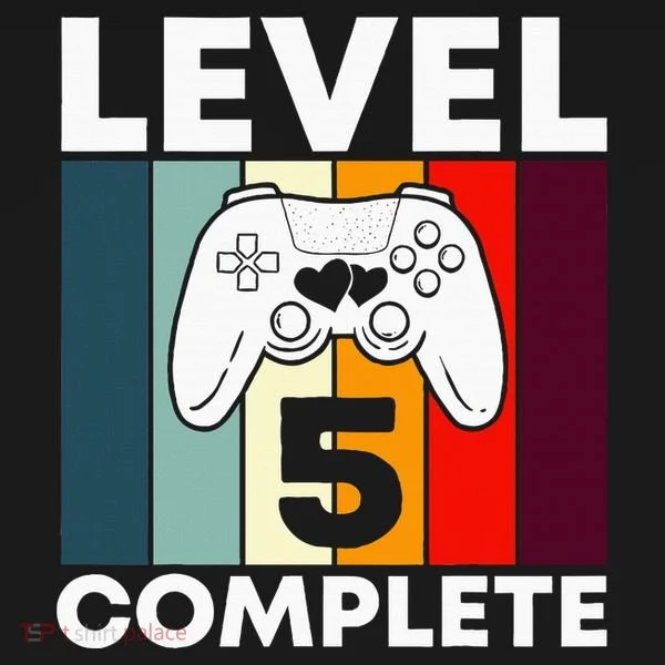 Level 5 Complete 5th Year Wedding Anniversary Gift For Him Women's Hoodie