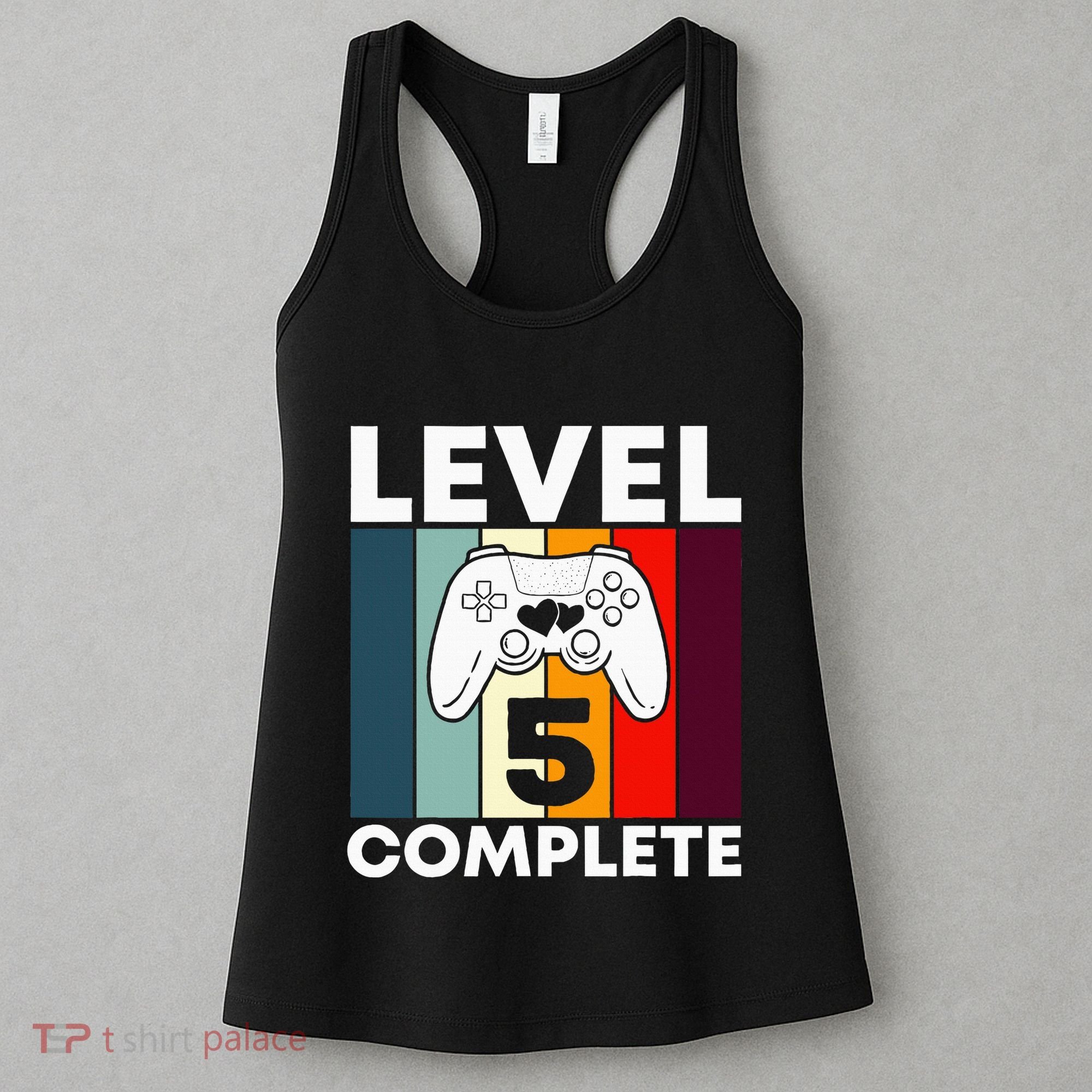 Level 5 Complete 5th Year Wedding Anniversary Gift For Him Women's Tank Top