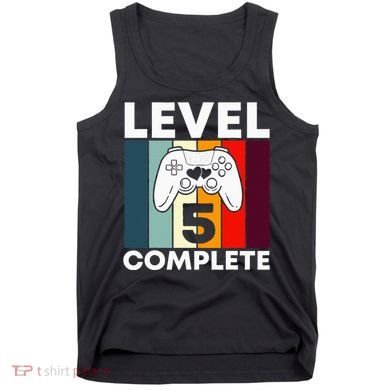 Level 5 Complete 5th Year Wedding Anniversary Gift For Him Tank Top