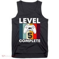 Level 5 Complete 5th Year Wedding Anniversary Gift For Him Tank Top thumb 0