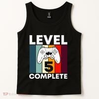 Level 5 Complete 5th Year Wedding Anniversary Gift For Him Tank Top thumb 2