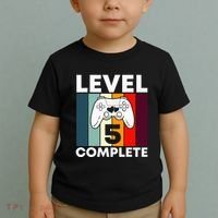 Level 5 Complete 5th Year Wedding Anniversary Gift For Him Toddler T-Shirt thumb 2