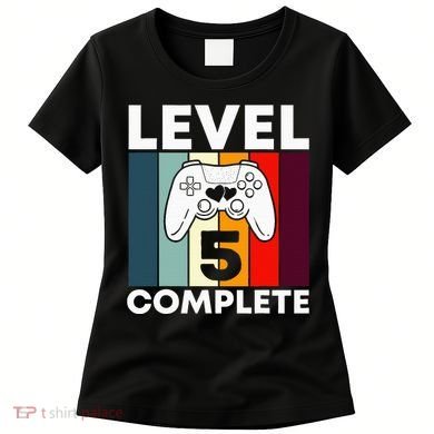 Level 5 Complete 5th Year Wedding Anniversary Gift For Him Women's T-Shirt
