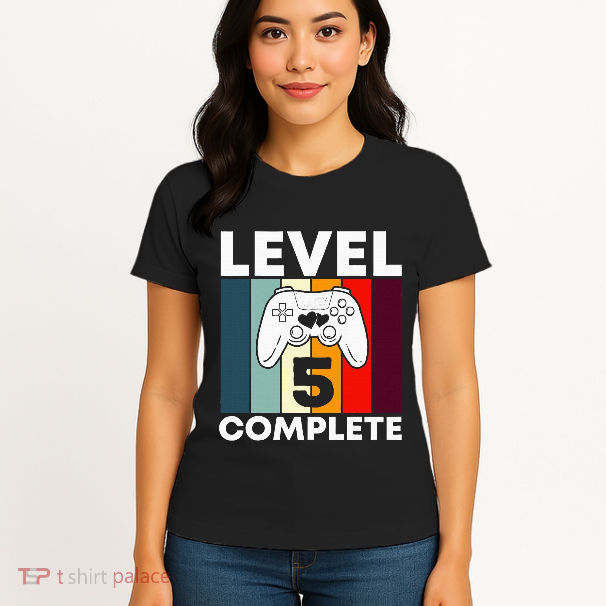 Level 5 Complete 5th Year Wedding Anniversary Gift For Him Women's T-Shirt