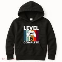Level 5 Complete 5th Year Wedding Anniversary Gift For Him Kids Hoodie thumb 0