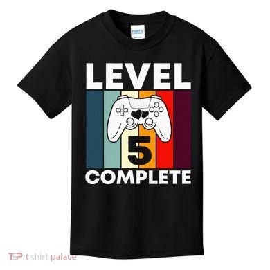 Level 5 Complete 5th Year Wedding Anniversary Gift For Him Kids T-Shirt
