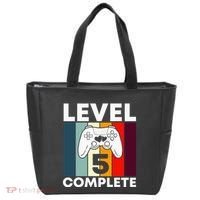 Level 5 Complete 5th Year Wedding Anniversary Gift For Him Tote Bag thumb 0