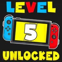 Level 5 Unlocked 5th Birthday Shirt Video Game 5 Year Old Doggie Tank thumb 4