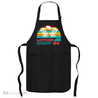 Latitude 64 Disc Golf Retro Vintage Apron