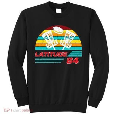 Latitude 64 Disc Golf Retro Vintage Sweatshirt