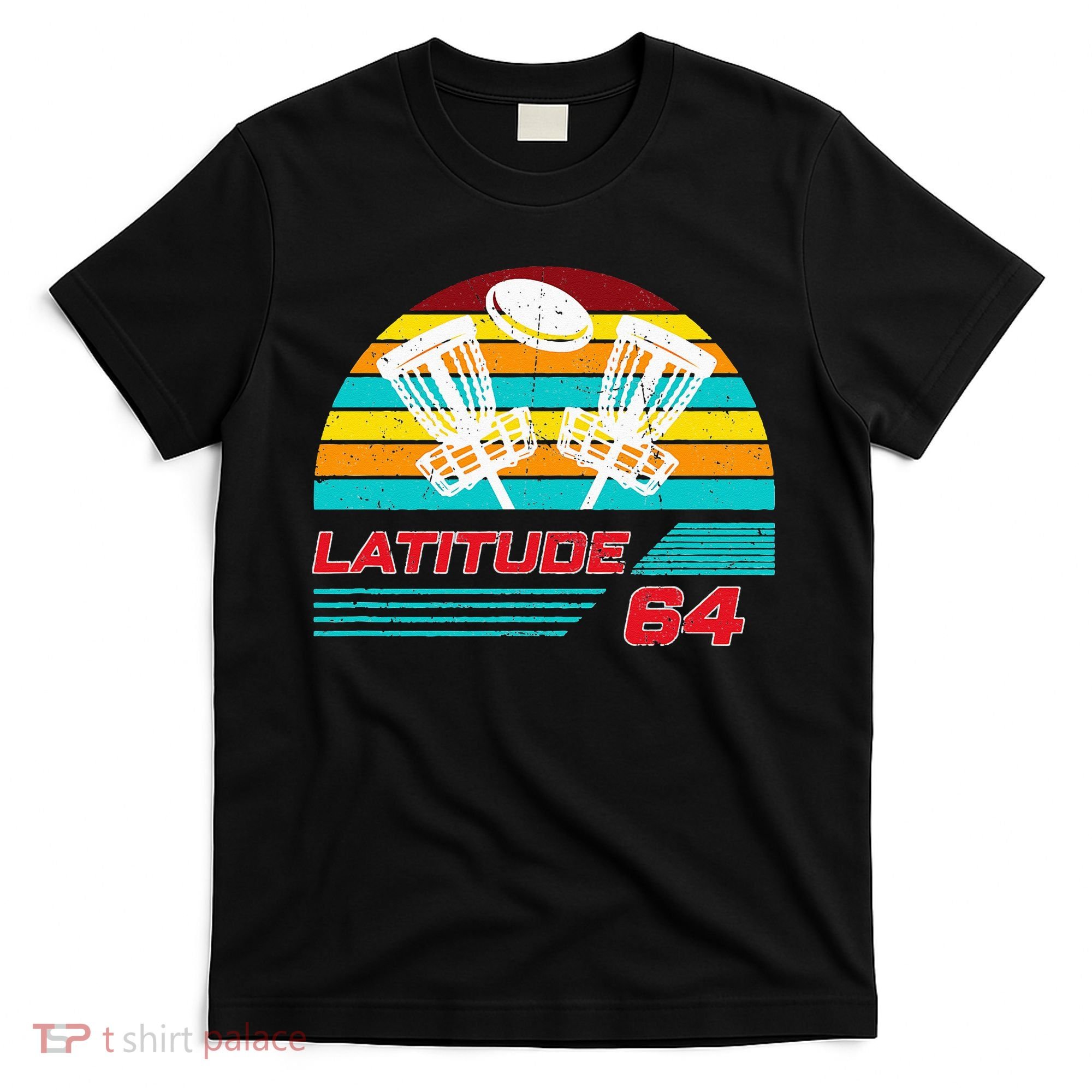 Latitude 64 Disc Golf Retro Vintage T-Shirt