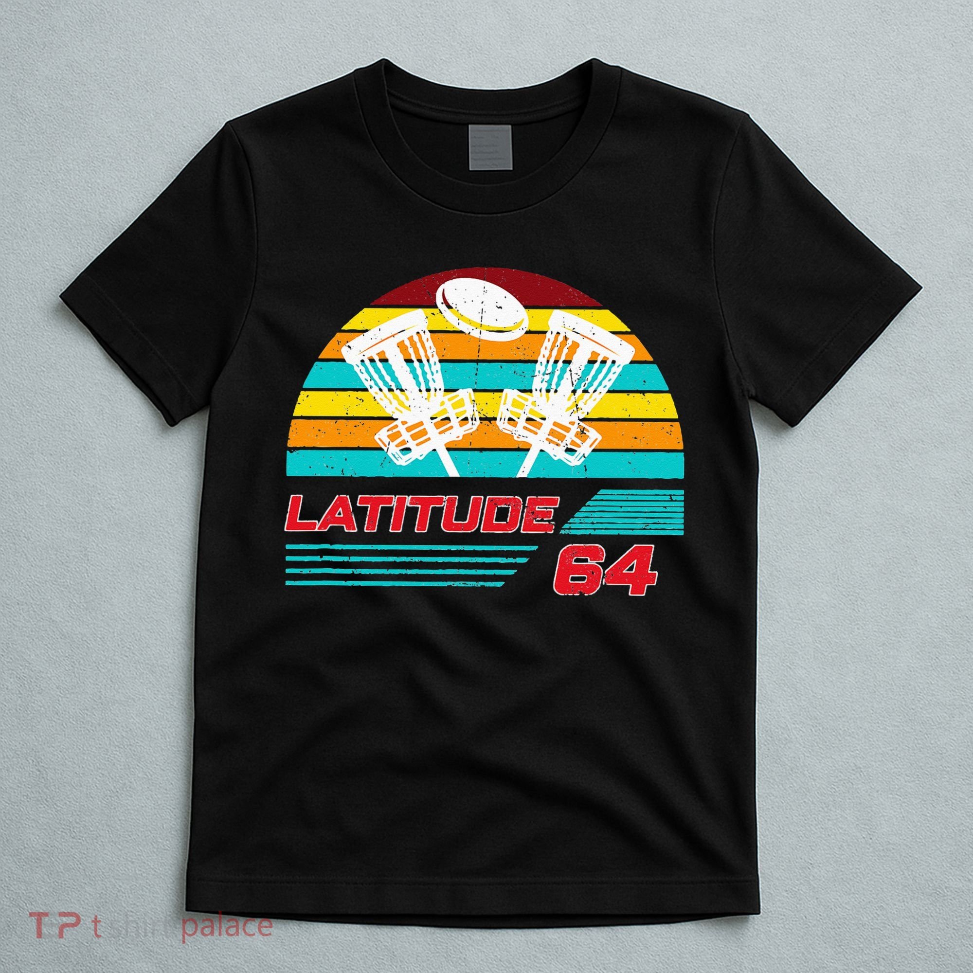 Latitude 64 Disc Golf Retro Vintage T-Shirt