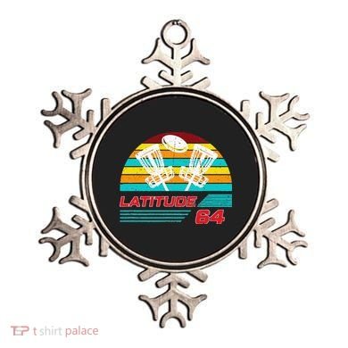 Latitude 64 Disc Golf Retro Vintage Ornament
