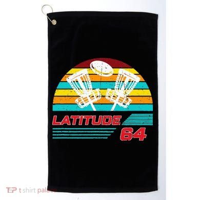 Latitude 64 Disc Golf Retro Vintage Golf Towel