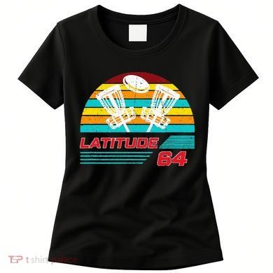 Latitude 64 Disc Golf Retro Vintage Women's T-Shirt