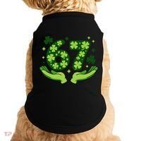 Lucky 67 Shamrock St Patrick’s Day 6-7 Meme Doggie Tank thumb 0