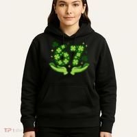 Lucky 67 Shamrock St Patrick’s Day 6-7 Meme Hoodie thumb 5