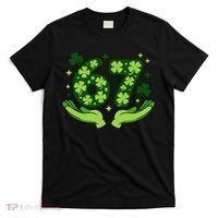 Lucky 67 Shamrock St Patrick’s Day 6-7 Meme T-Shirt thumb 0