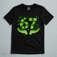 Lucky 67 Shamrock St Patrick’s Day 6-7 Meme T-Shirt thumb 5