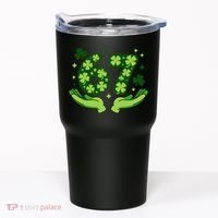 Lucky 67 Shamrock St Patrick’s Day 6-7 Meme Tumbler thumb 0