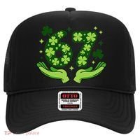 Lucky 67 Shamrock St Patrick’s Day 6-7 Meme Hat thumb 0