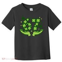 Lucky 67 Shamrock St Patrick’s Day 6-7 Meme Toddler T-Shirt thumb 0