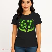 Lucky 67 Shamrock St Patrick’s Day 6-7 Meme Women's T-Shirt thumb 4