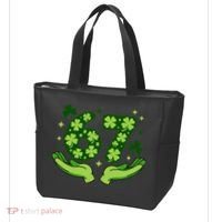 Lucky 67 Shamrock St Patrick’s Day 6-7 Meme Tote Bag thumb 3