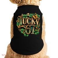 Lucky 67 St Patrick’s Day 6-7 Meme  Doggie Tank thumb 0