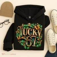 Lucky 67 St Patrick’s Day 6-7 Meme  Hoodie thumb 4