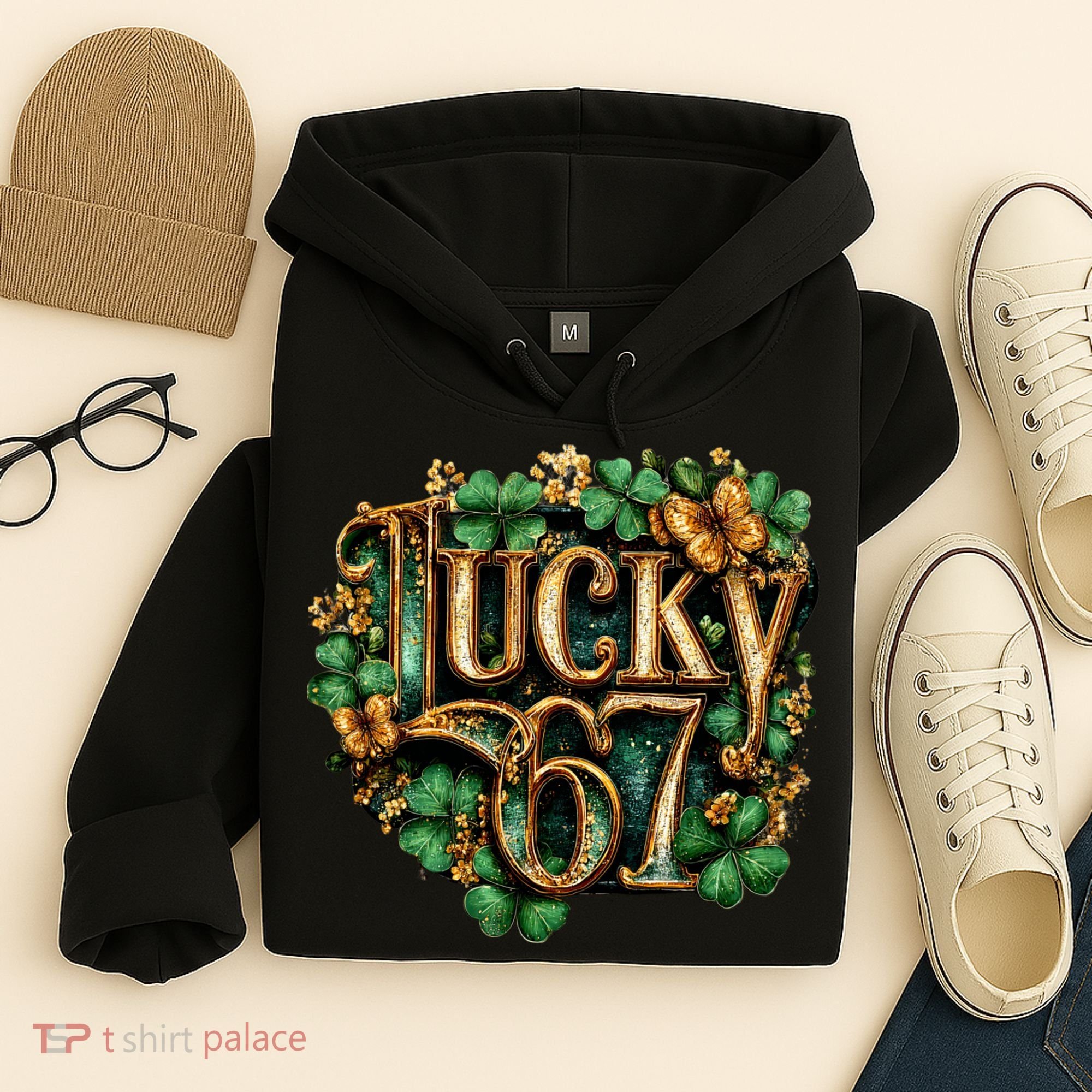 Lucky 67 St Patrick’s Day 6-7 Meme  Hoodie