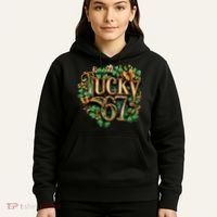 Lucky 67 St Patrick’s Day 6-7 Meme  Hoodie thumb 5