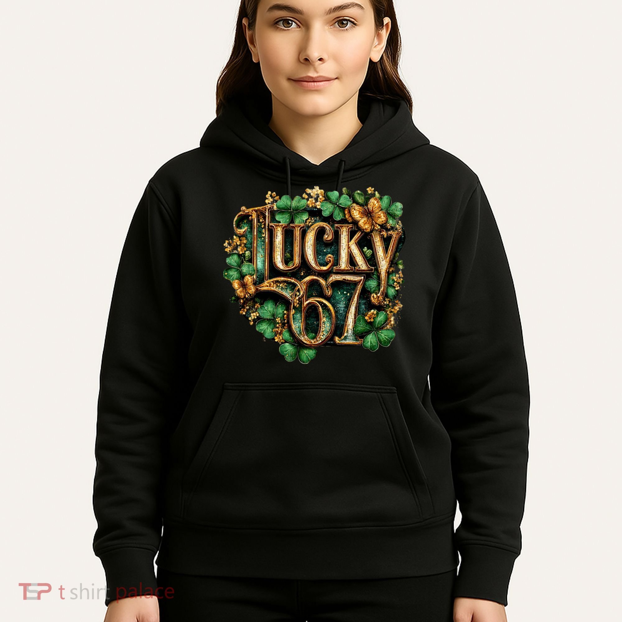 Lucky 67 St Patrick’s Day 6-7 Meme  Hoodie