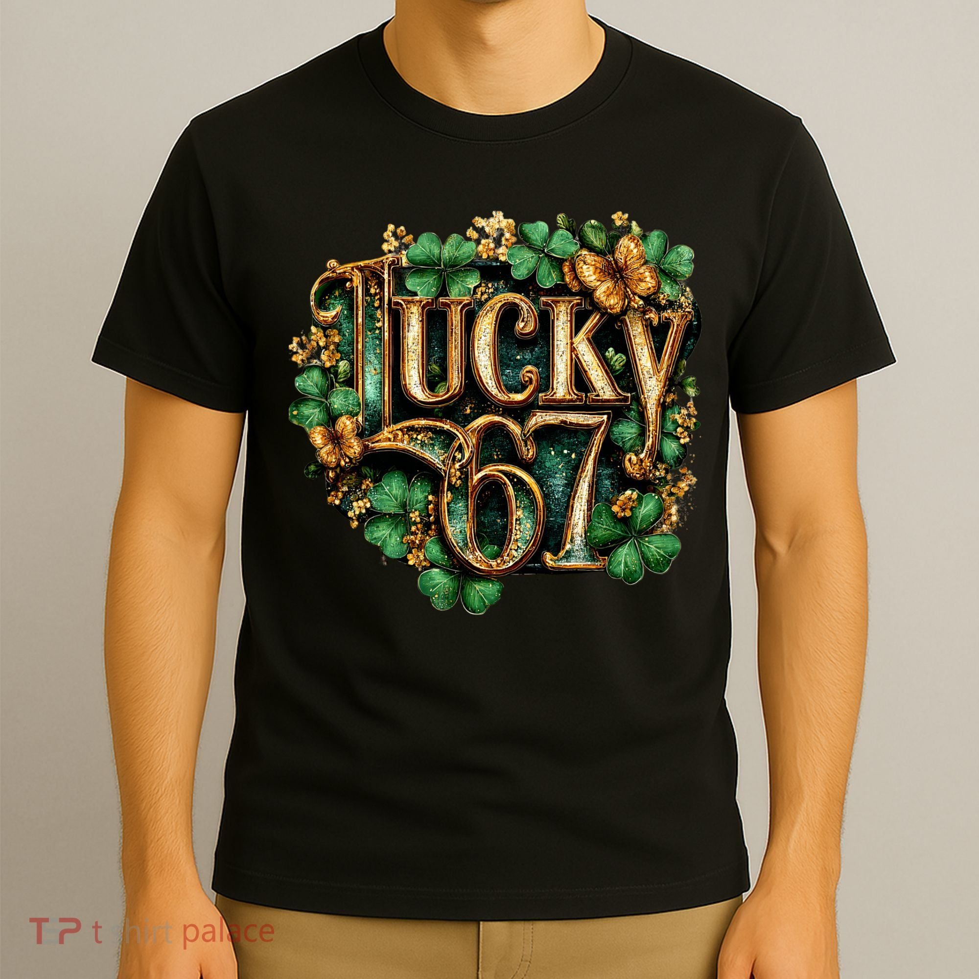 Lucky 67 St Patrick’s Day 6-7 Meme  T-Shirt