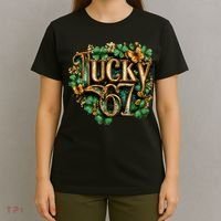 Lucky 67 St Patrick’s Day 6-7 Meme  T-Shirt thumb 4