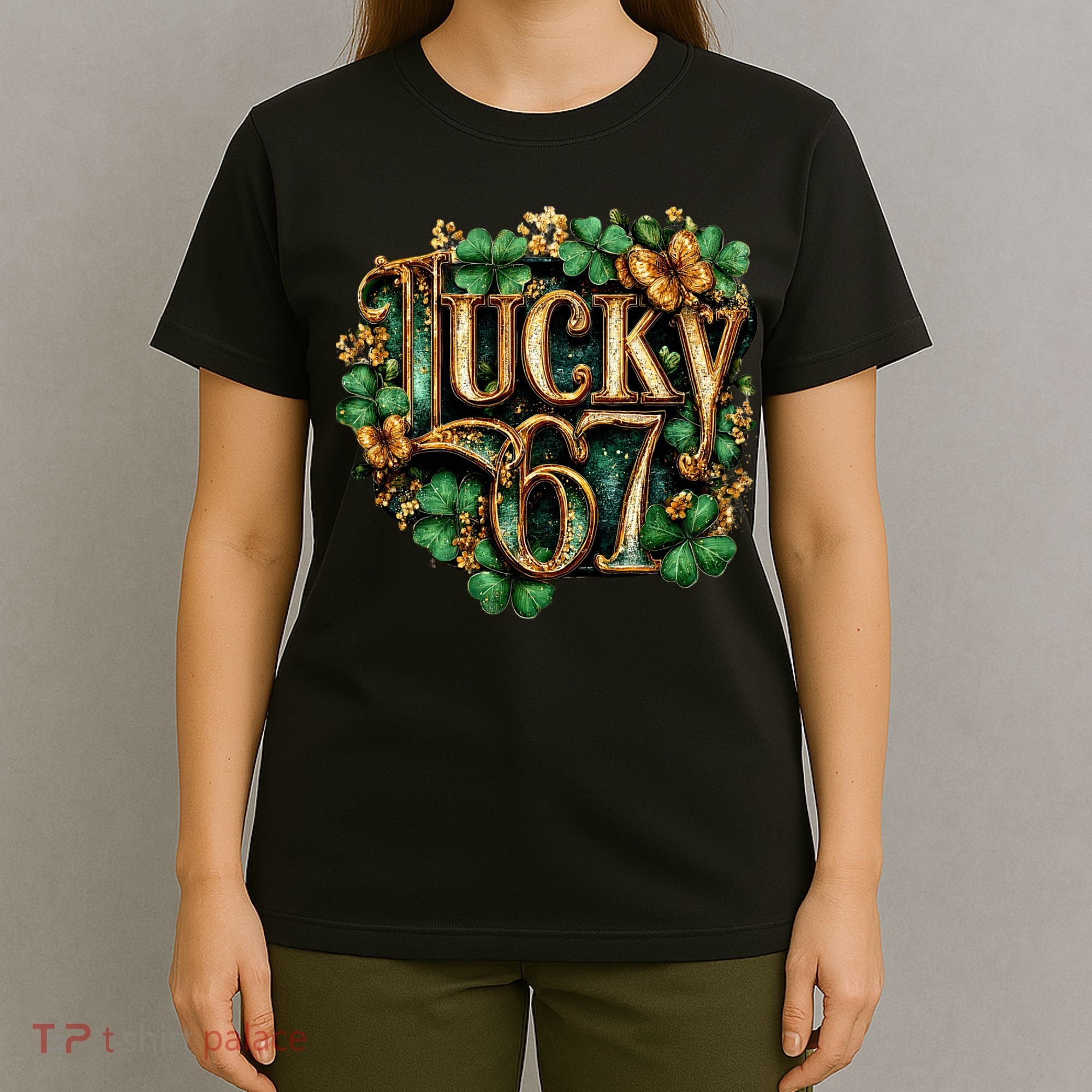 Lucky 67 St Patrick’s Day 6-7 Meme  T-Shirt