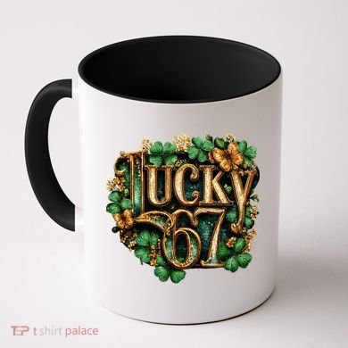 Lucky 67 St Patrick’s Day 6-7 Meme  Coffee Mug