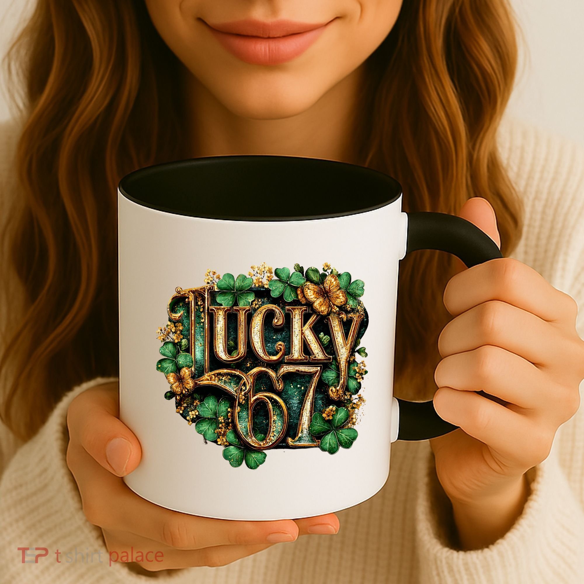 Lucky 67 St Patrick’s Day 6-7 Meme  Coffee Mug