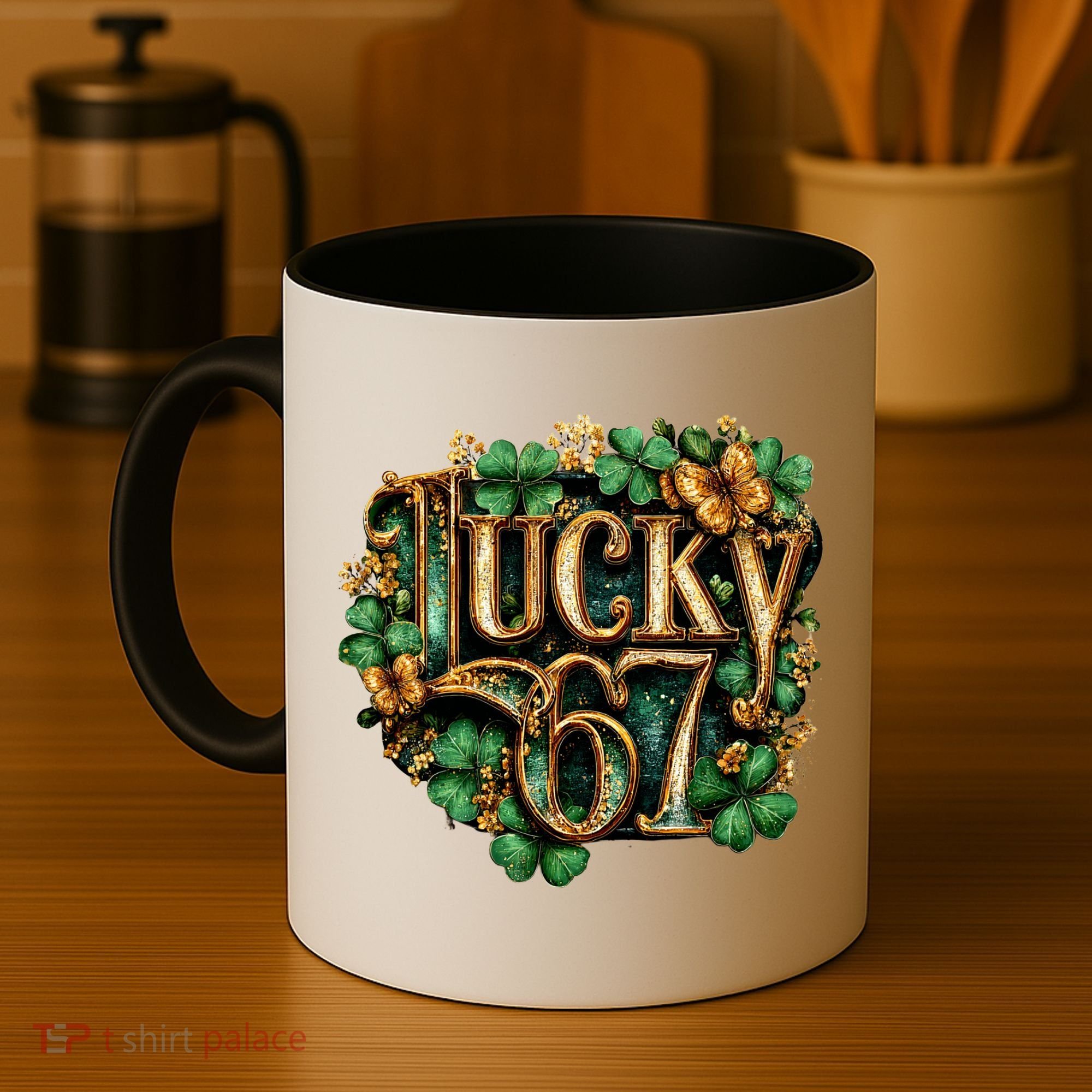 Lucky 67 St Patrick’s Day 6-7 Meme  Coffee Mug