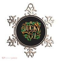 Lucky 67 St Patrick’s Day 6-7 Meme  Ornament thumb 0