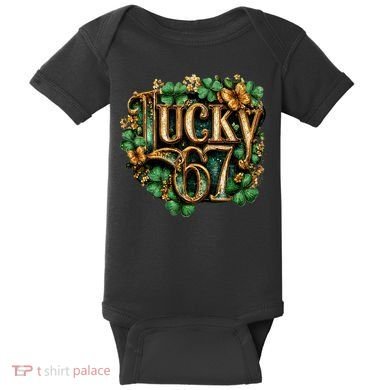 Lucky 67 St Patrick’s Day 6-7 Meme  Baby Bodysuit