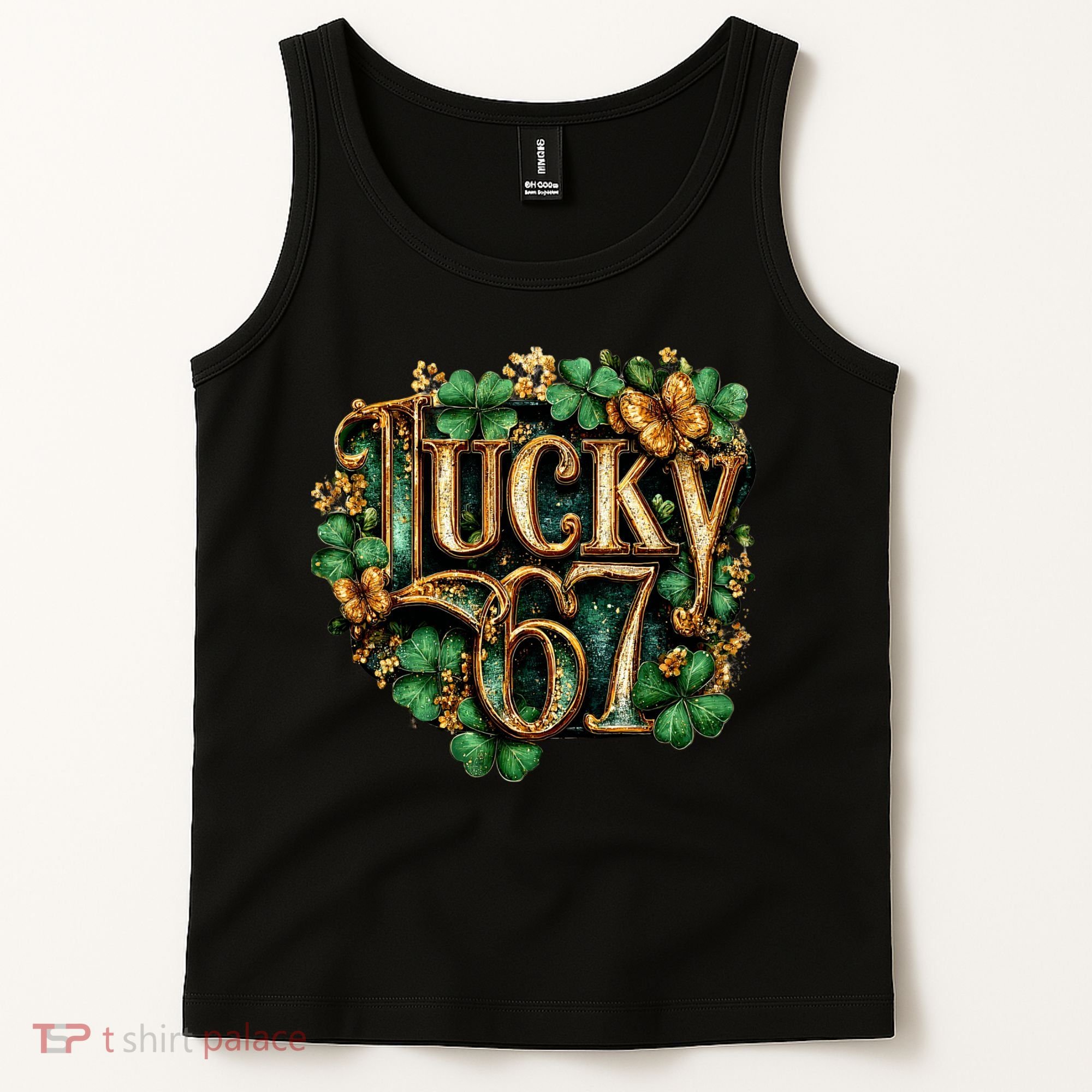 Lucky 67 St Patrick’s Day 6-7 Meme  Tank Top