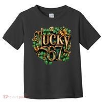 Lucky 67 St Patrick’s Day 6-7 Meme  Toddler T-Shirt thumb 0